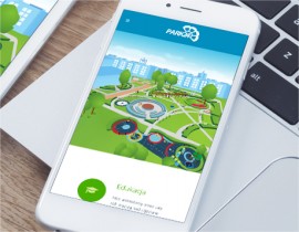 Website with RWD code Park Edukacyjny