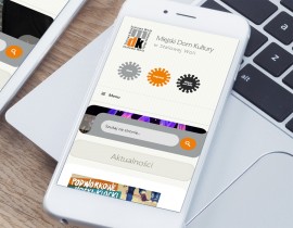 Website with RWD code Miejski Dom Kultury