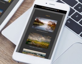 Website with RWD code Fotoswietokrzyskie