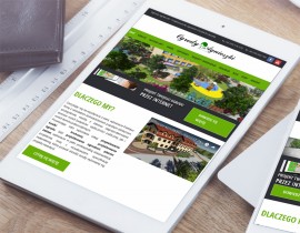 Responsive website Ogrody Agnieszki